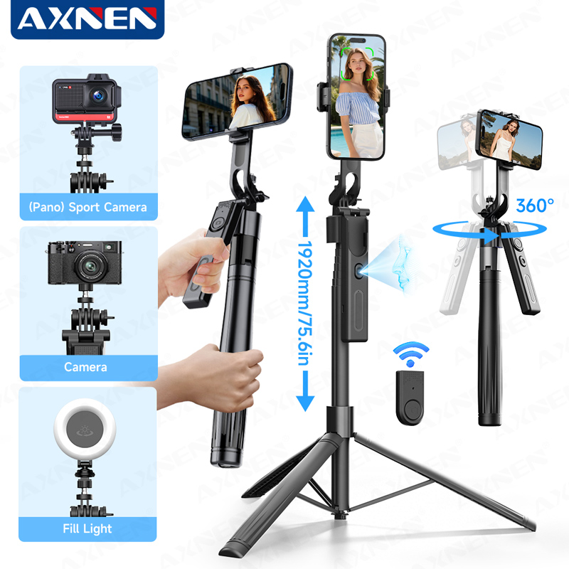 Photography Basics - AI 트래킹 짐벌 셀카봉 휴대폰 거치대